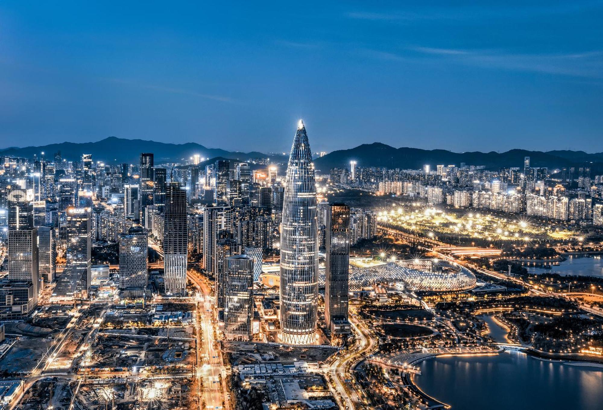 Yomanjoo City View Hotel - Shenzhen Nanshan Coastal City Flagship Store Dış mekan fotoğraf