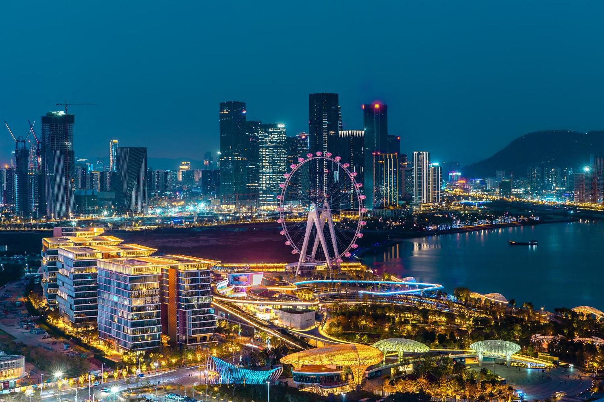 Yomanjoo City View Hotel - Shenzhen Nanshan Coastal City Flagship Store Dış mekan fotoğraf