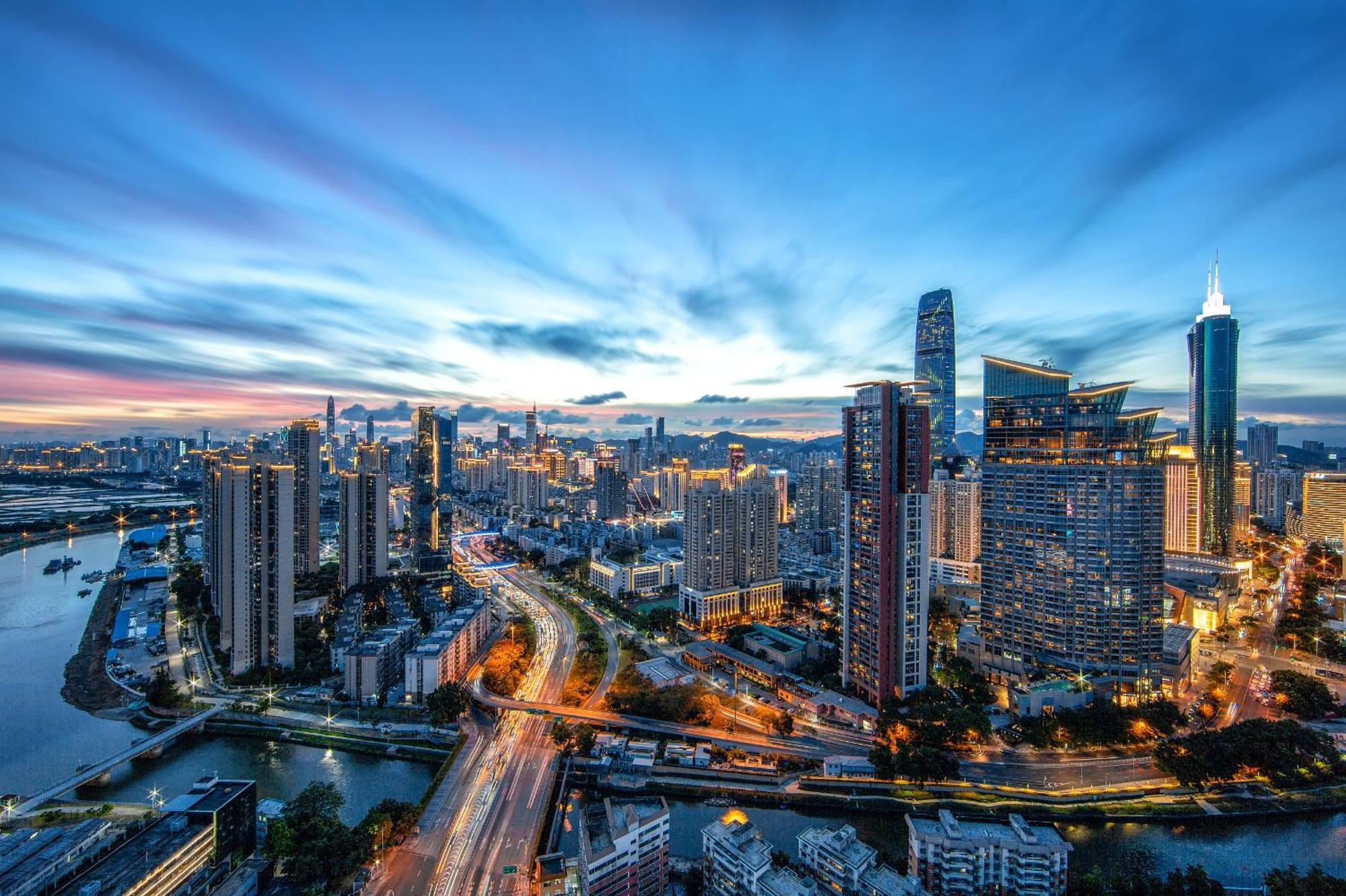 Yomanjoo City View Hotel - Shenzhen Nanshan Coastal City Flagship Store Dış mekan fotoğraf