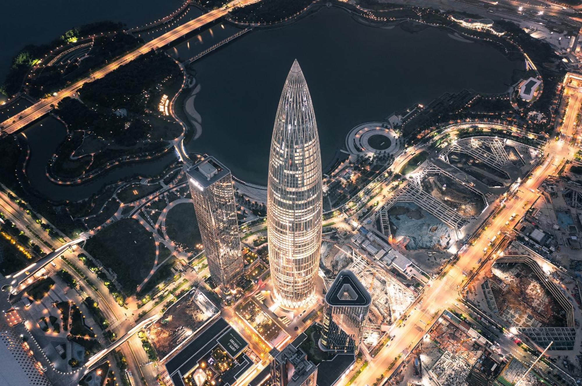 Yomanjoo City View Hotel - Shenzhen Nanshan Coastal City Flagship Store Dış mekan fotoğraf