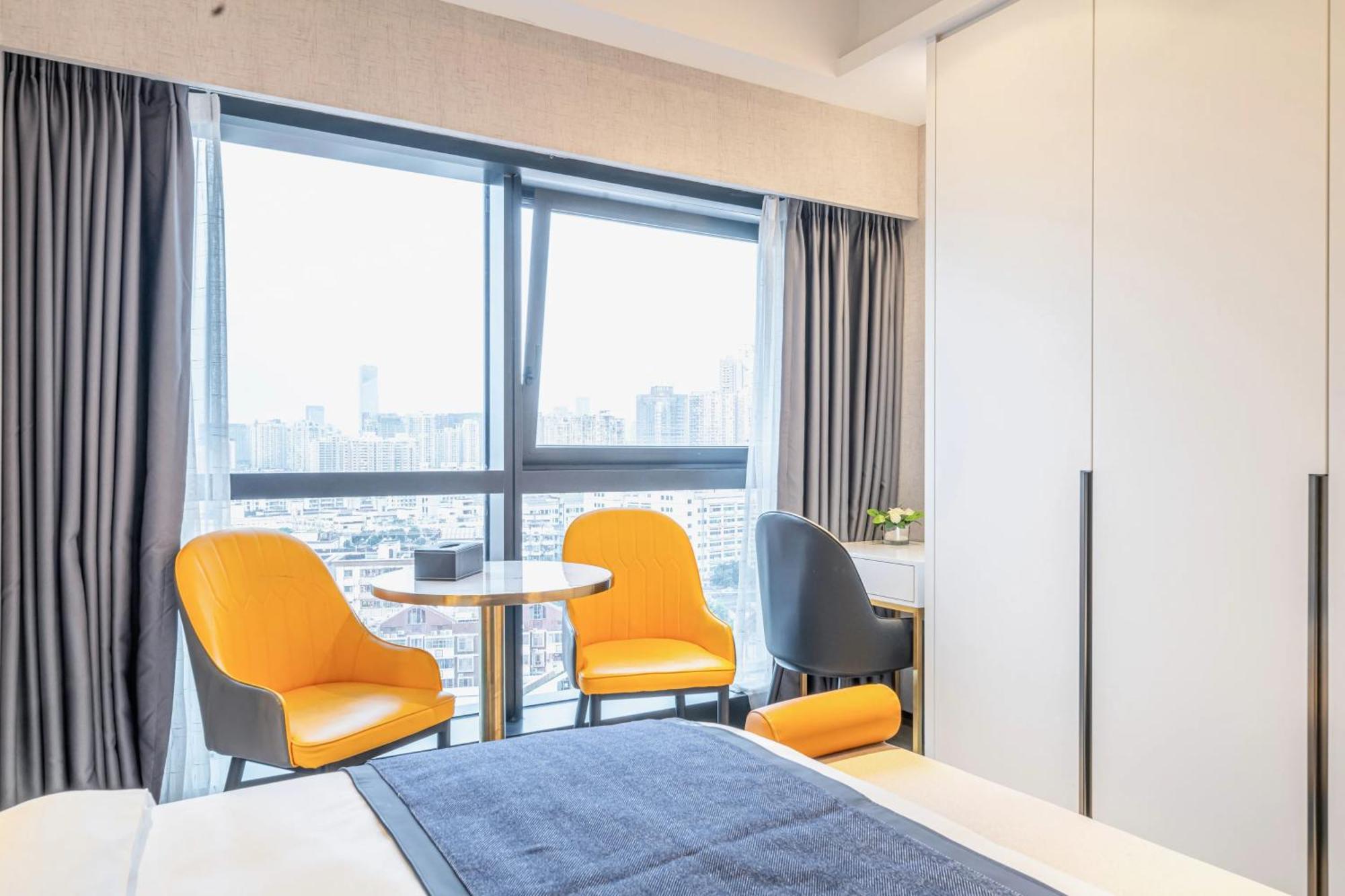 Yomanjoo City View Hotel - Shenzhen Nanshan Coastal City Flagship Store Dış mekan fotoğraf