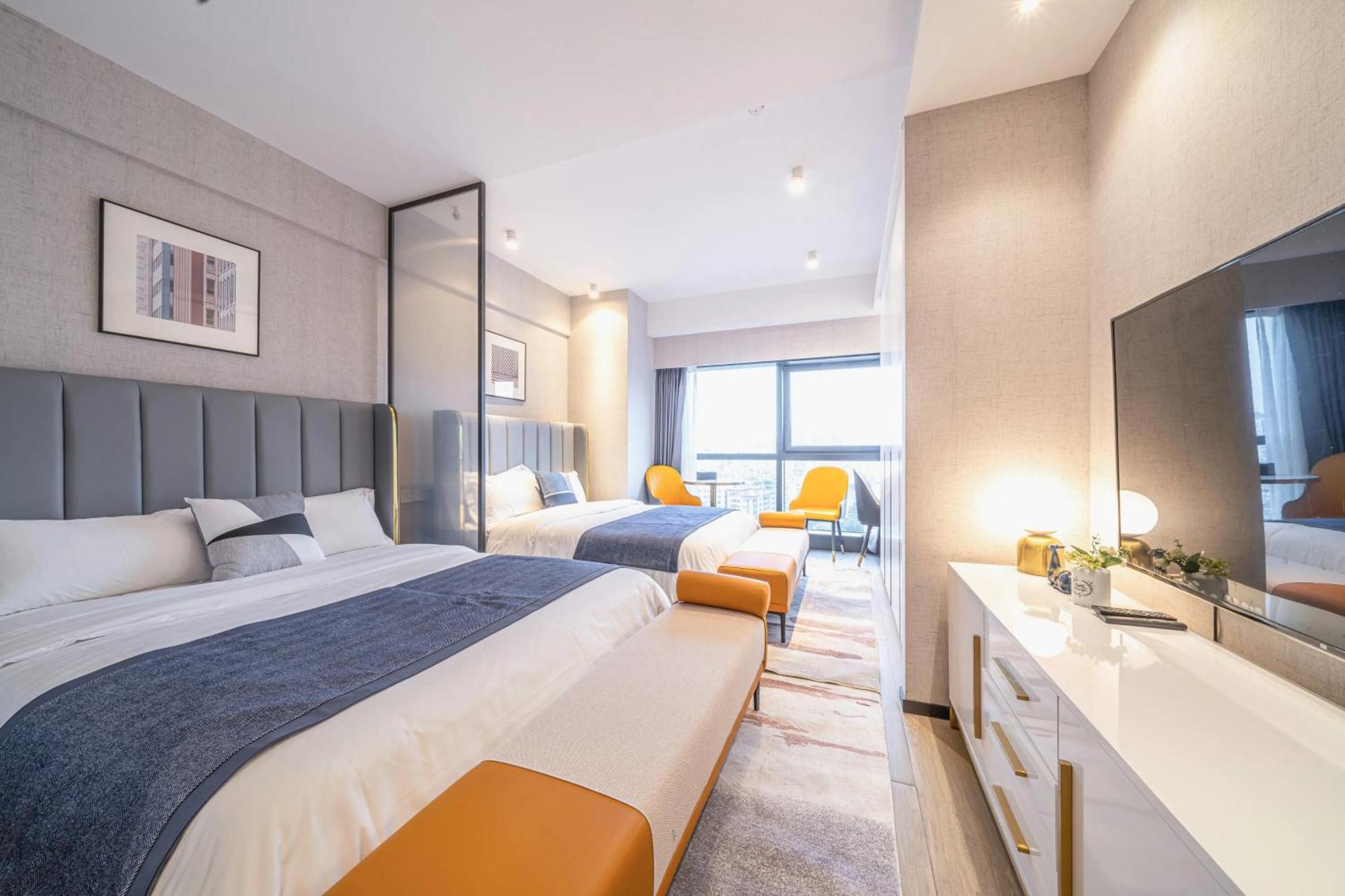 Yomanjoo City View Hotel - Shenzhen Nanshan Coastal City Flagship Store Dış mekan fotoğraf